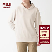 MUJI 無印良品 男女通用緊密編織毛圈棉套頭衛(wèi)衣 ABI06A1A