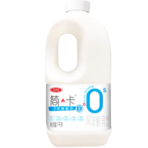 SANYUAN 三元 簡(jiǎn)卡 0蔗糖酸奶 原味 1kg 贈(zèng)南瓜牛奶