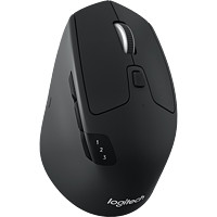 logitech 羅技 M720 2.4G藍(lán)牙 優(yōu)聯(lián) 雙模無線鼠標(biāo) 1000DPI 黑色