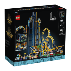 樂(lè)高（LEGO）積木玩具 ICONS系列 10303 翻滾過(guò)山車18歲+ 生日禮物 收藏款