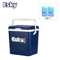 Esky 愛斯基 26L藍蓋車載保溫箱冷藏箱 附2冰板