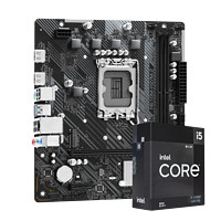 ASRock 華擎 Intel i5 12490F 盒裝CPU+華擎 H610M-H2/M.2 D4 主板套裝板U套裝