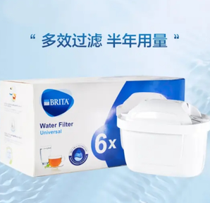 Brita 碧然德 MAXTRA+ 多效濾芯6只裝