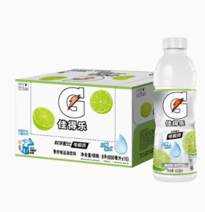 百億補貼！GATORADE 佳得樂 運動飲料青檸味紅柚味600ml*15瓶整箱