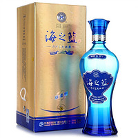 YANGHE 洋河 海之藍(lán) 藍(lán)色經(jīng)典 42%vol 濃香型白酒 375ml 單瓶裝