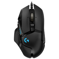 logitech 羅技 G502 HERO主宰者游戲鼠標(biāo) 電競鼠標(biāo) 有線RGB機(jī)械配重競技FPS吃雞宏cf送男友 適配黑神話悟空