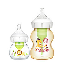 布朗博士 減少脹氣 寶寶奶瓶2支裝 0-3個(gè)月 小獅子+龍年