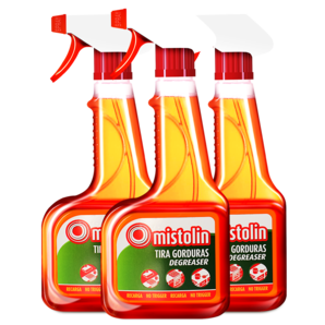 MISTOLIN進口油煙機清洗劑 廚房強力去油污劑油污凈重油污清潔劑 油污清潔劑【兩瓶裝】
