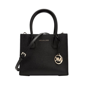 邁克.科爾斯（MICHAEL KORS）mk女包 Mercer中號風(fēng)琴包手提單肩包 黑色35S1GM9M2L BLACK