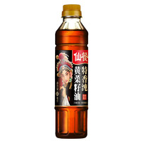 仙餐 牌特香純黃菜籽油400ml   傳統(tǒng)小榨四川風(fēng)味食用油小瓶