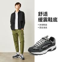 SKECHERS 斯凱奇 男子休閑運動鞋 50988/NVBK 海軍藍色/黑色 41