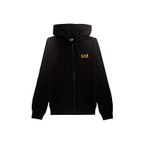 EMPORIO ARMANI ARMANI阿瑪尼 時(shí)尚簡(jiǎn)約男士衛(wèi)衣外套 黑色8NPM03 PJ05Z 0208 S