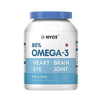 NYO3 80%OMEGA-3 深海魚油 60粒