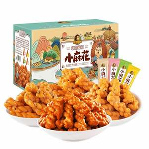 刺猬阿甘 傳統(tǒng)手藝小麻花360g（4種口味，約100根）