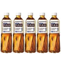 SUNTORY 三得利 無糖烏龍茶脂茶飲料口感清爽整箱500ml*5瓶