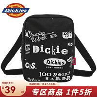 Dickies 帝客 斜挎包  男女情侶配飾斜挎包010525 黑色