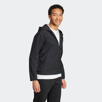 adidas 阿迪達斯 男款輕運動加絨加厚保暖連帽夾克外套 IJ6092