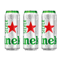 Heineken 喜力 星銀啤酒 500ml*3聽