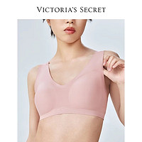 VICTORIA'S SECRET Q彈軟支撐果凍條小雛菊老花蕾絲返定杯薄杯無鋼圈背心文胸 Ⅳ 99S4典雅粉果凍條 11216629 XS