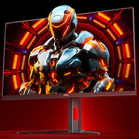 AOC 冠捷 逐光系列 Q27G4XM 27英寸 Mini-LED G-sync FreeSync 顯示器（2560×1440、180Hz、99% DCI-P3、HDR1000）