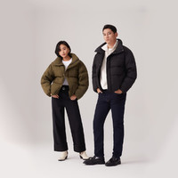 Levi's 李維斯 24秋季男士簡約休閑經(jīng)典無帽御寒羽絨服外套