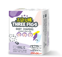 THREE PIGS 三只小豬 3D輕薄系列 拉拉褲 XXXL10片