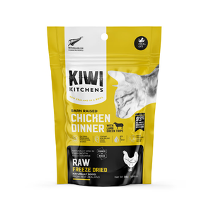 KIWI KITCHENS(臨期)進口成幼貓無谷凍干貓糧生骨肉凍干110g 24年12月20日到期 雞肉味凍干110g 通用