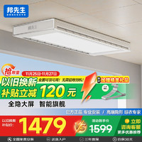 邦先生 M33C 電動(dòng)晾衣架 白色【智控+全面屏+殺菌】