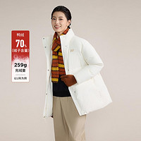 new balance 女款立領(lǐng)鴨絨面包服羽絨服 AWJ43355