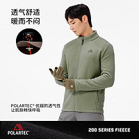 PELLIOT 伯希和 抓絨衣Polartec200男女沖鋒衣內(nèi)膽 夜幕藍(lán)