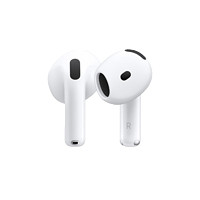 Apple 蘋果 AirPods 4 半入耳式真無線藍牙耳機 白色 有線充電