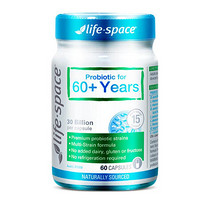 life space 老人60+益生菌 60粒