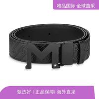 MONTBLANC 萬寶龍 男士經(jīng)典M字扣皮帶 129443