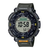 CASIO 卡西歐 Pro Trek 堅(jiān)固太陽(yáng)能三重傳感器 男士手表 PRG340-3