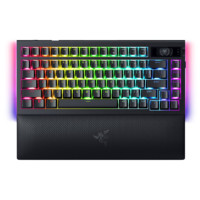 RAZER 雷蛇 蛛皇 黑寡婦蜘蛛V4 無線專業(yè)版 75% 三模機械鍵盤 第三代觸感橙軸