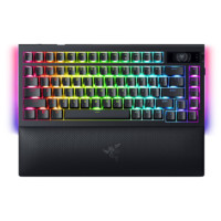 RAZER 雷蛇 蛛皇 黑寡婦蜘蛛V4 無線專業(yè)版 75% 三模機(jī)械鍵盤 第三代觸感橙軸