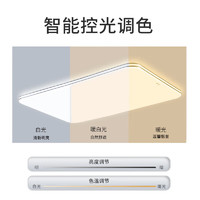 Pak 三雄極光 led智能全光譜護(hù)眼吸頂燈  智控全光譜128W客廳燈