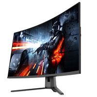 HKC 惠科 SG32C 31.5英寸 VA 曲面 FreeSync 顯示器（1920×1080、165Hz、90%DCI-P3）