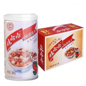 娃哈哈桂圓蓮子八寶粥罐裝休閑速食美味組合360g×12罐早餐營養(yǎng)