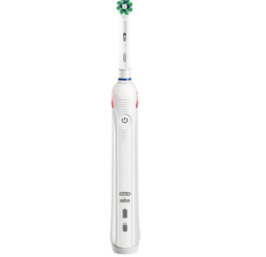 20點(diǎn)！Oral-B 歐樂(lè)B 歐樂(lè)-B P3000 電動(dòng)牙刷 櫻花白 2支刷頭