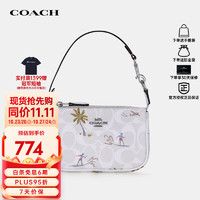 COACH 蔻馳 奢侈品女士NOLITA小號印花麻將包CK385