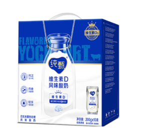 MENGNIU 蒙牛 純甄原味酸奶 營養(yǎng)添VD 200g*10盒