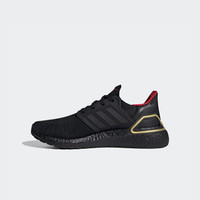 adidas 阿迪達(dá)斯 ULTRABOOST 20休閑跑步鞋男女阿迪達(dá)斯官方輕運動 黑色/紅色