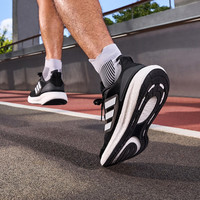 adidas 阿迪達斯 休閑鞋男鞋春季運動鞋PUREBOOST 22減震跑步鞋 GZ5174黑色