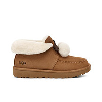 UGG 女鞋秋冬季平底蝴蝶結(jié)休閑鞋1153517栗色