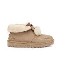 UGG 女鞋秋冬季平底蝴蝶結(jié)休閑鞋1153517木屑色