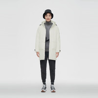 BOSIDENG 波司登 羽絨服男女款城市運(yùn)動(dòng)加厚中長款外套B10143580 云朵白8211