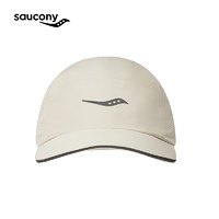 saucony 索康尼 運動跑步圓頂帽男女吸濕排汗透氣鴨舌帽夜跑帽子