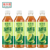 LAN FONG YUEN 蘭芳園 0蔗糖港式凍檸茶500ml*4瓶