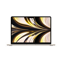 Apple 蘋果 MacBook Air 2022款 M2 芯片版 13.6英寸 輕薄本 星光色 (M2 10核、核芯顯卡、8GB、512GB SSD、2.5K、MLY23CH/A）